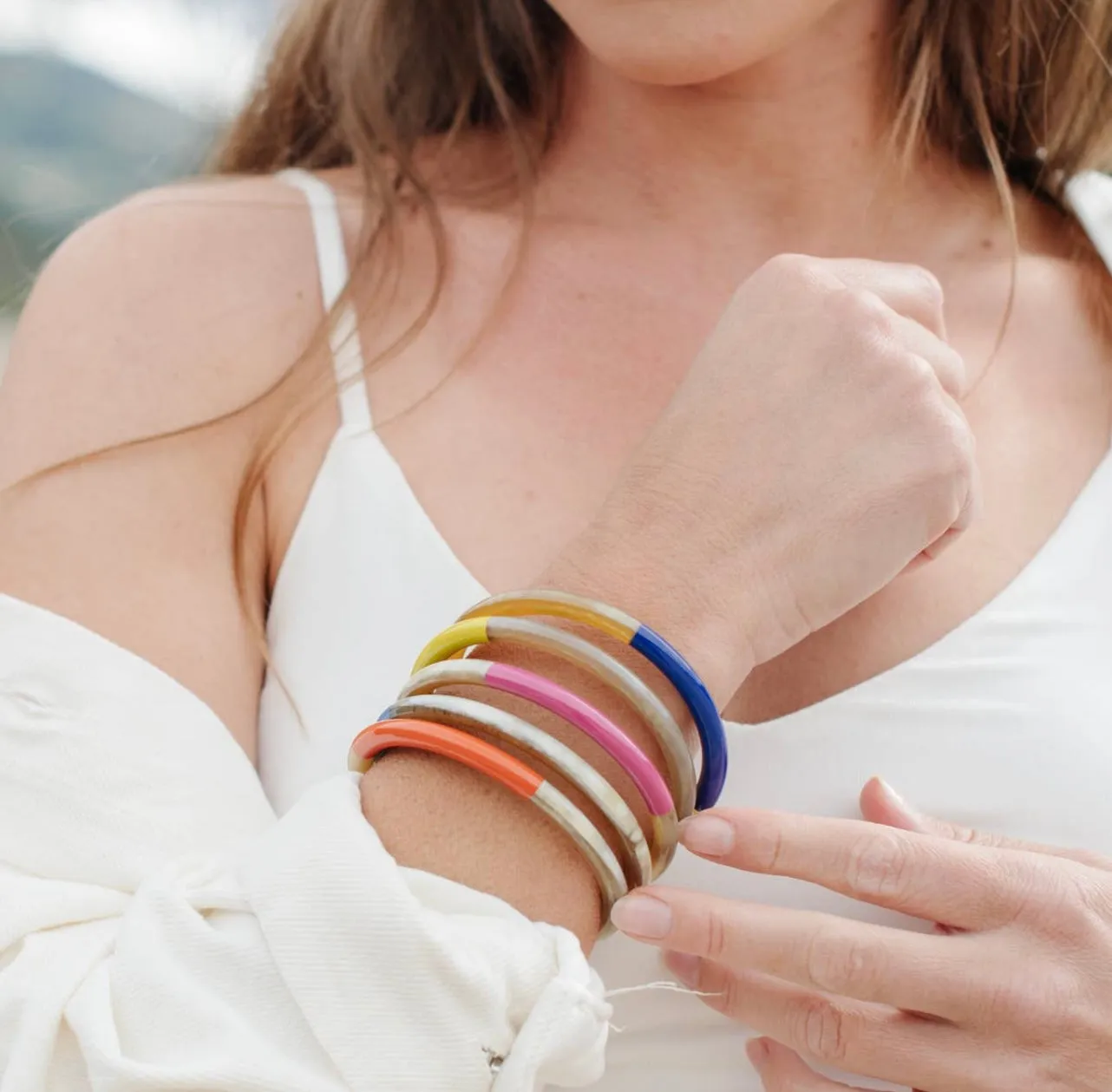Indian Summer Bangle Set-Sunshine Tienda