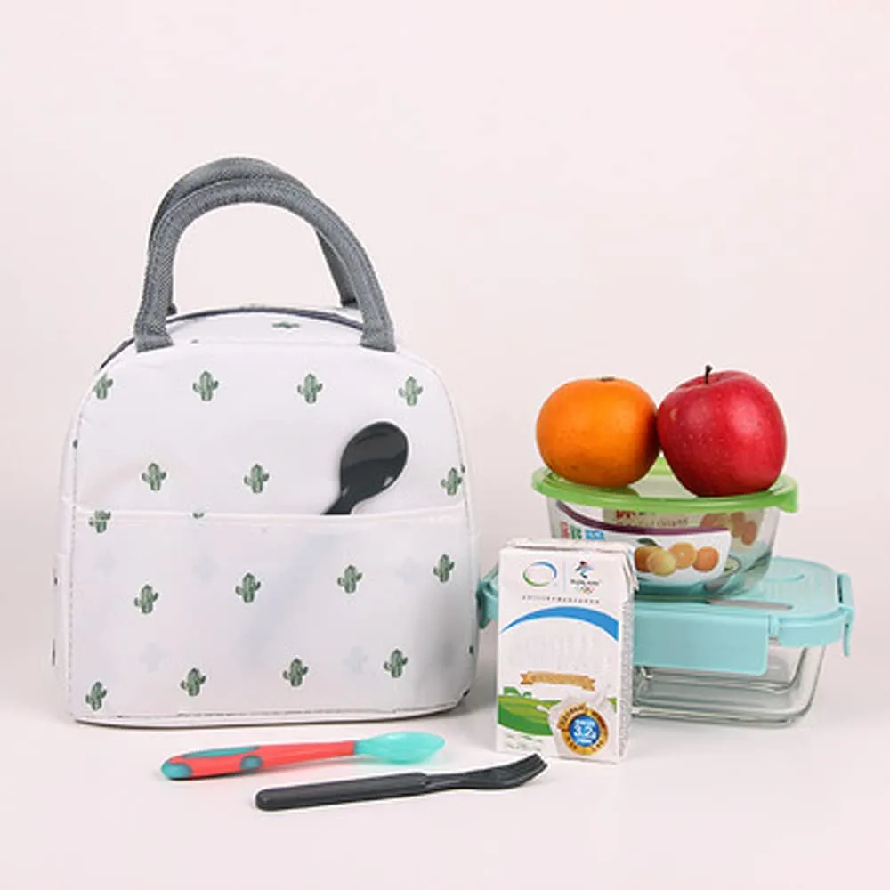 Insulated Tote Lunch Bag for Womens and Mens,Water Proof Lunch Boxes for Adult,Reusable Lunchboxes for Work,Food and Snack Containers Holder for Girls,Grey
