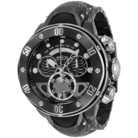Invicta Men's Chronograph Watch - Reserve Rotating Bezel Black Bracelet | 33483