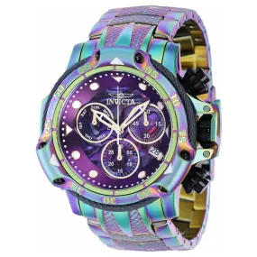 Invicta Men's Chronograph Watch - Subaqua Purple Dial Iridescent Bracelet | 38329