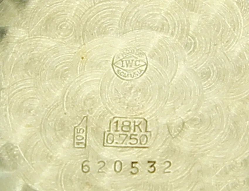 IWC 18k Solid Gold Men's Watch
