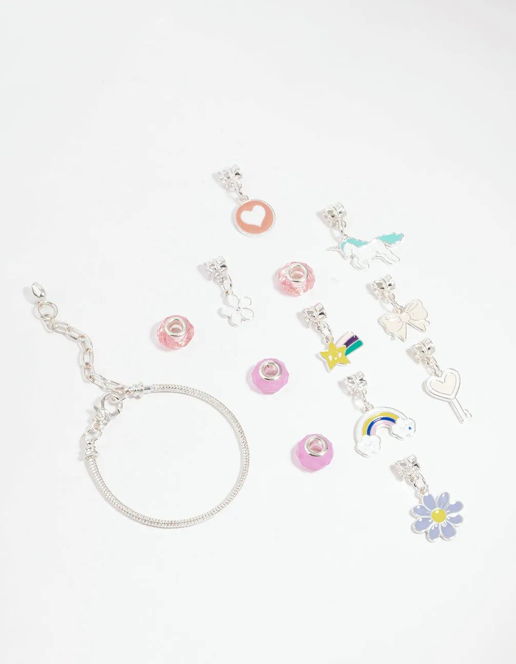 Kids Silver Bracelet Advent Calendar