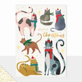 Kingdom Cats Christmas Card
