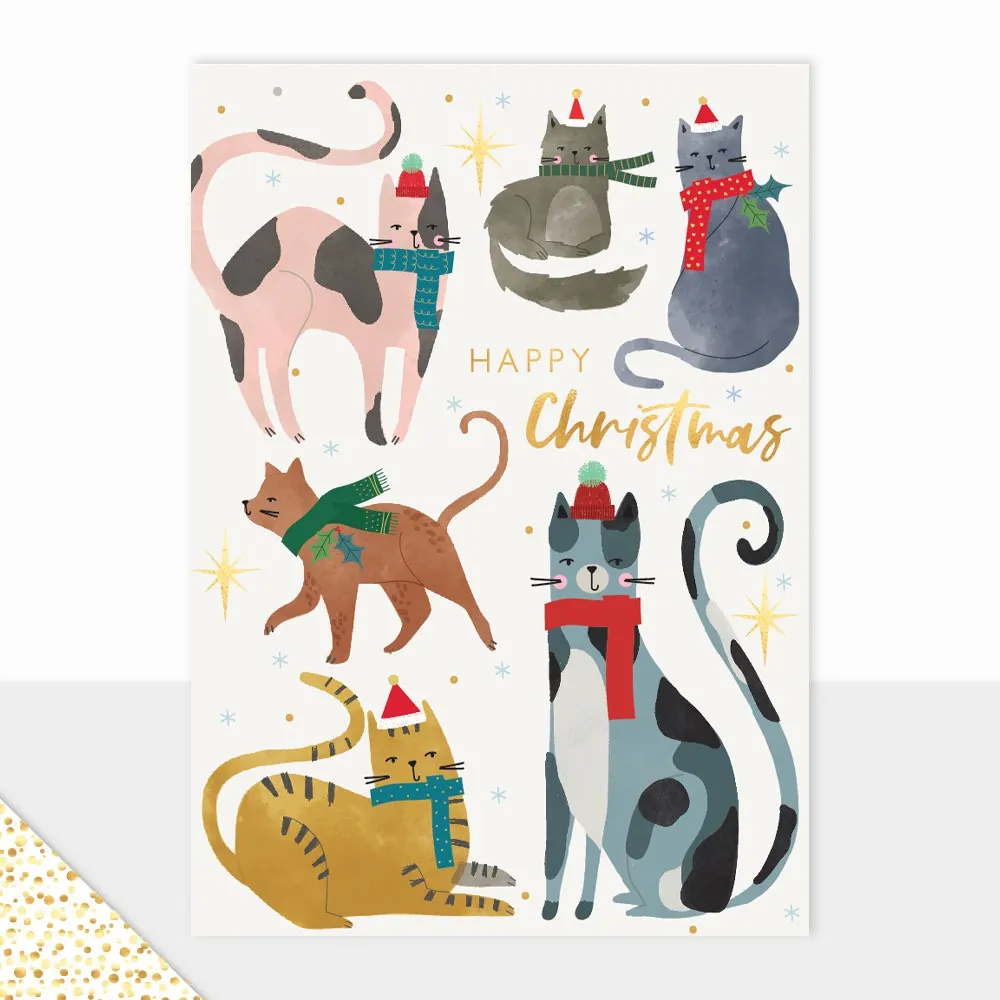 Kingdom Cats Christmas Card