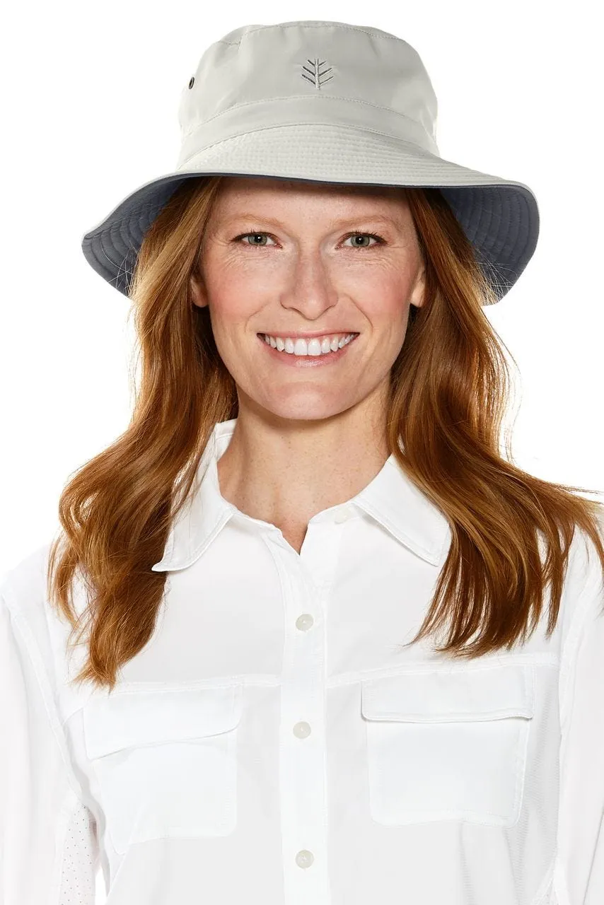 Landon Reversible Bucket Hat  |  Stone/Carbon