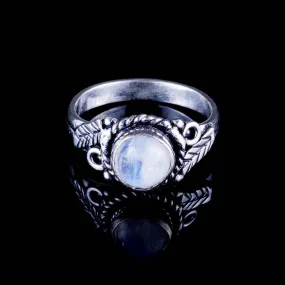 Leaf Ring - Moonstone