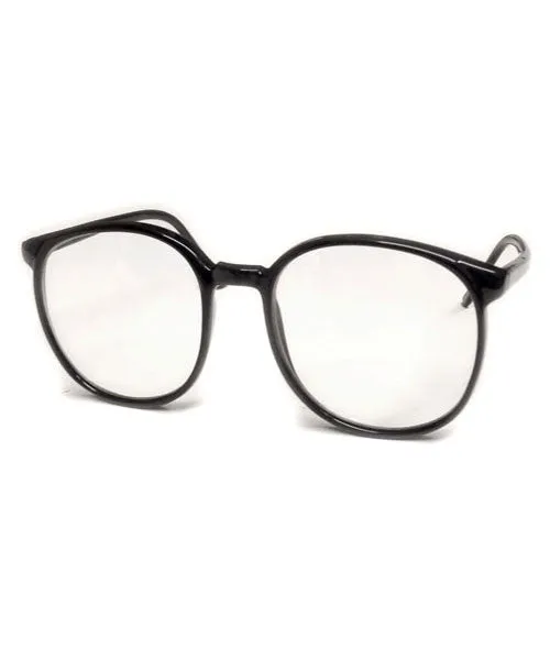 LESSONS Black Clear Glasses