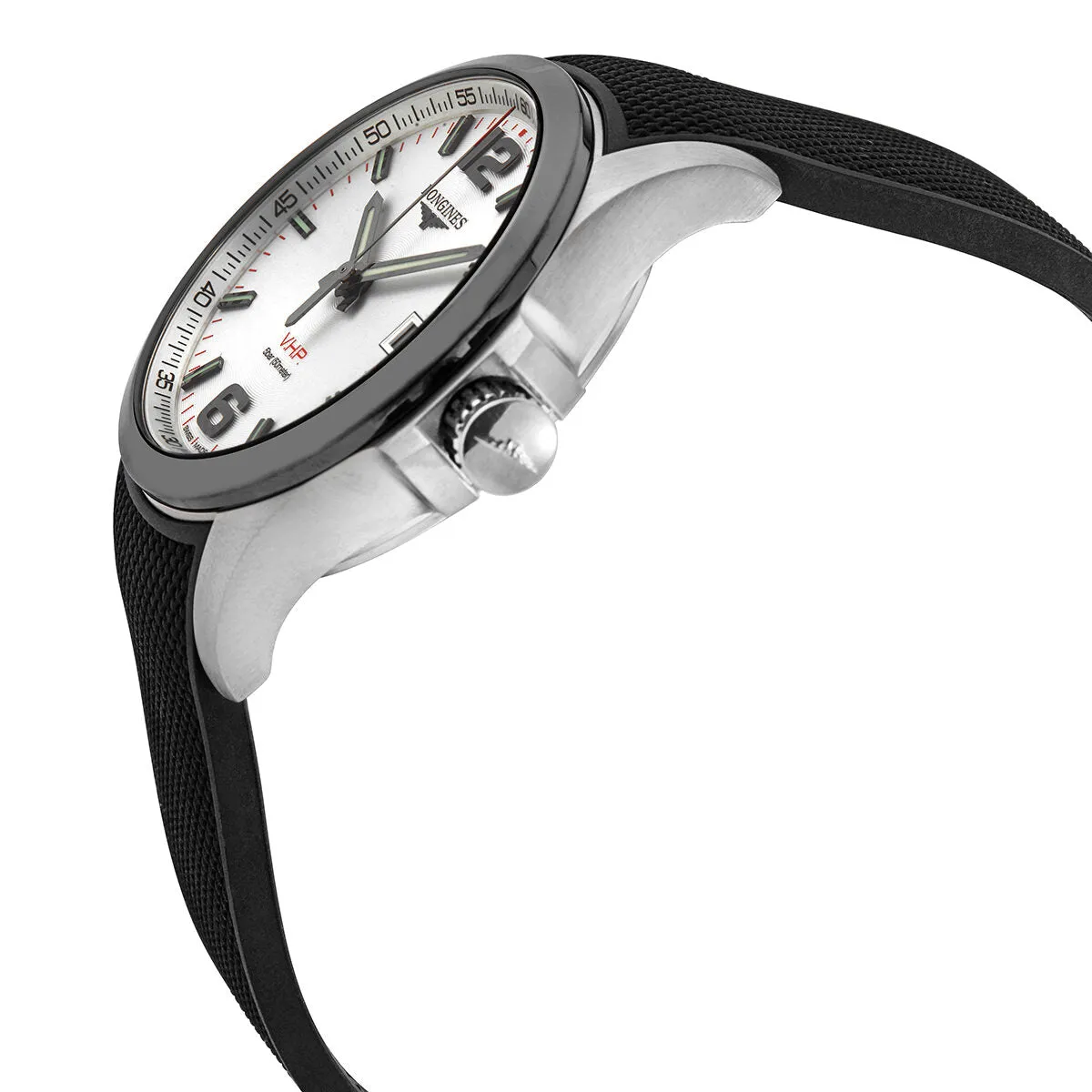 Longines Conquest V.H.P. Perpetual Quartz Silver Dial Men's Watch L3.729.4.76.9