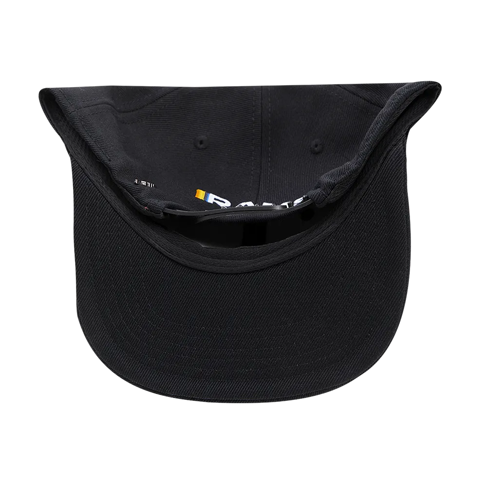 LOS ANGELES RAMS LOGO SHIFT WOOL SNAPBACK HAT (BLACK)