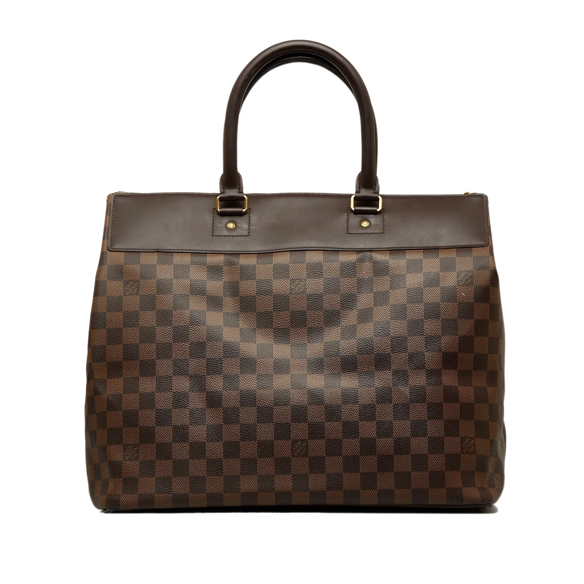 LOUIS VUITTON Damier Ebene Greenwich PM Travel Bag