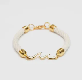 Madaket Bracelet - Ivory/Gold