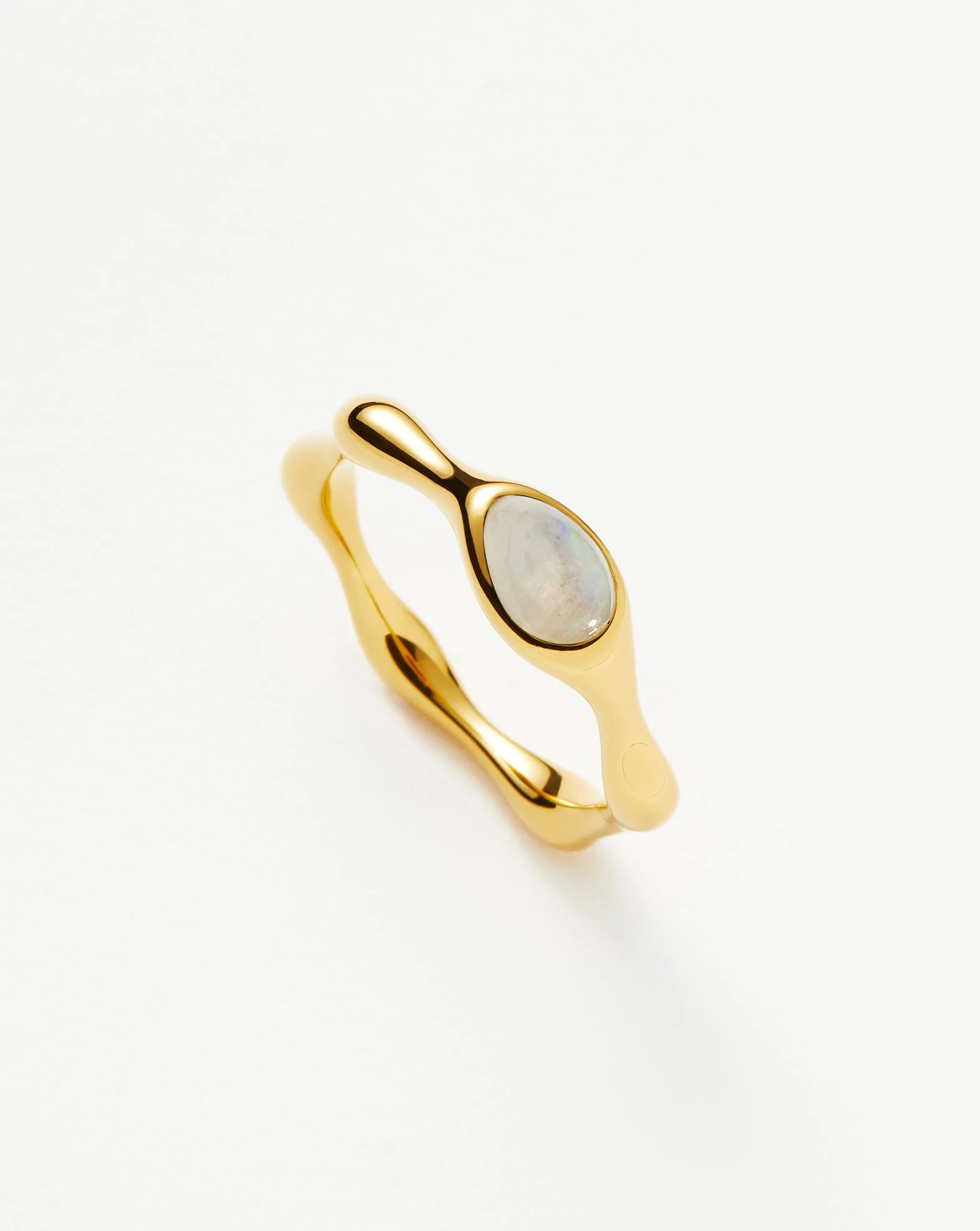 Magma Gemstone Stacking Ring | 18k Recycled Gold Vermeil on Recycled Sterling Silver