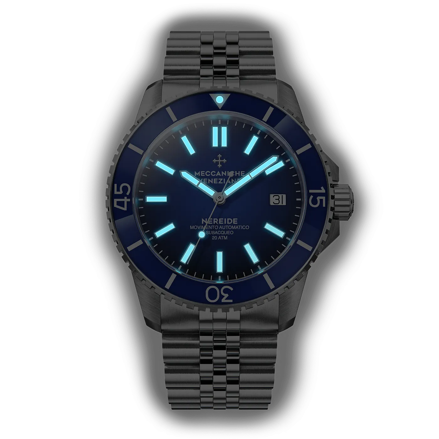 Meccaniche Veneziane Nereide Black 42 MM Automatic Men