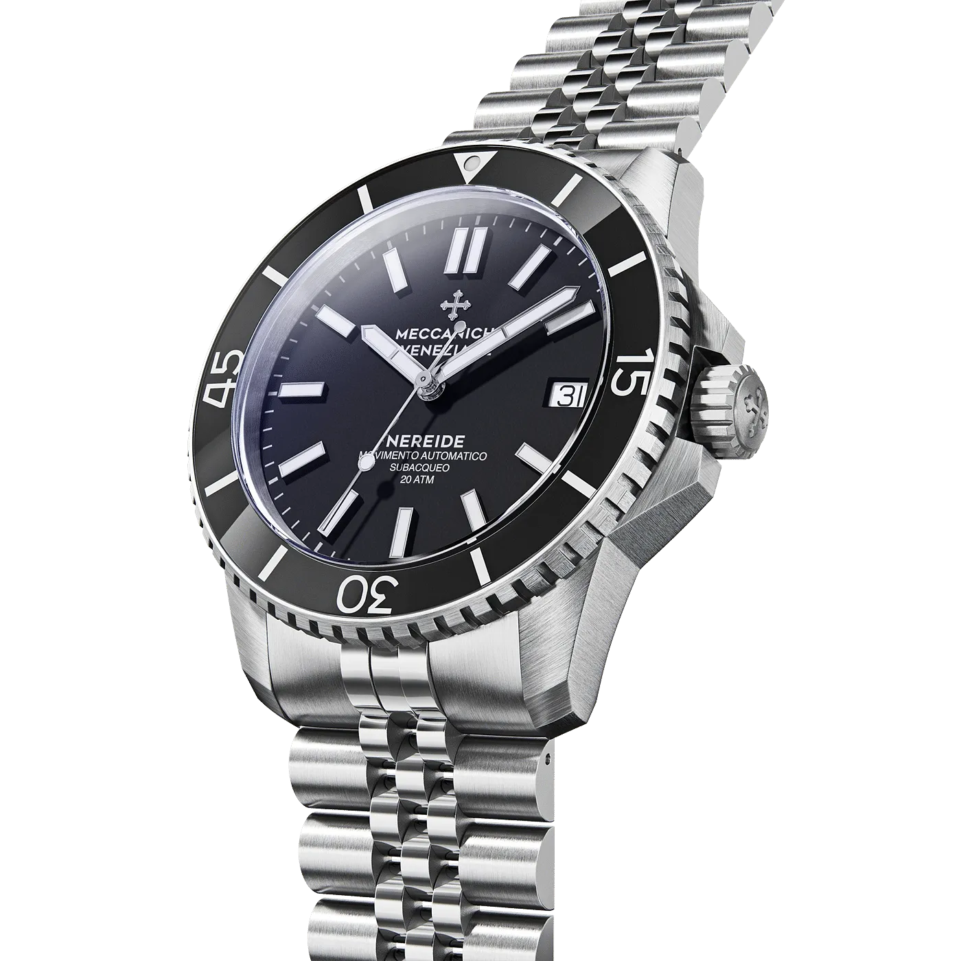 Meccaniche Veneziane Nereide Black 42 MM Automatic Men