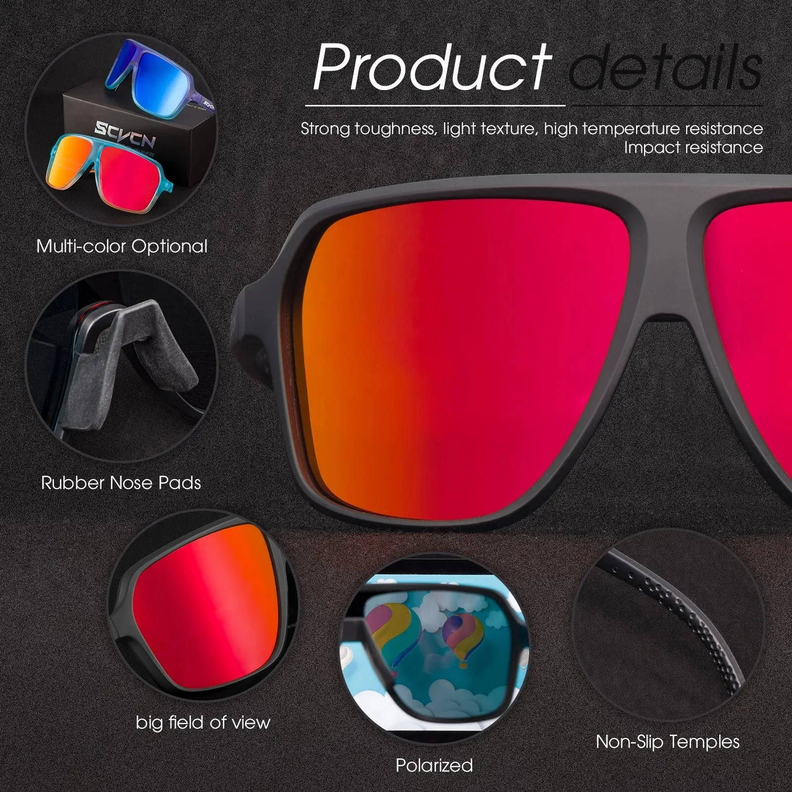 Men Women Polarized Cycling Glasses Mtb Eyewear New Riding Fishing UV400 Outing Sports Sunglasses Bicycle Road Goggles