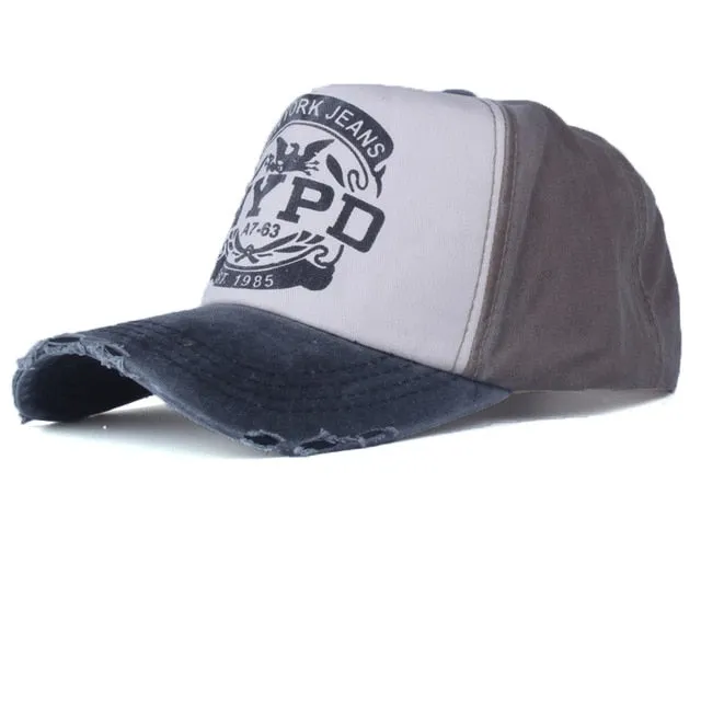 Men's Fitted NYPD Baseball Cap