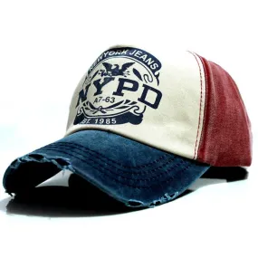 Men's Fitted NYPD Baseball Cap