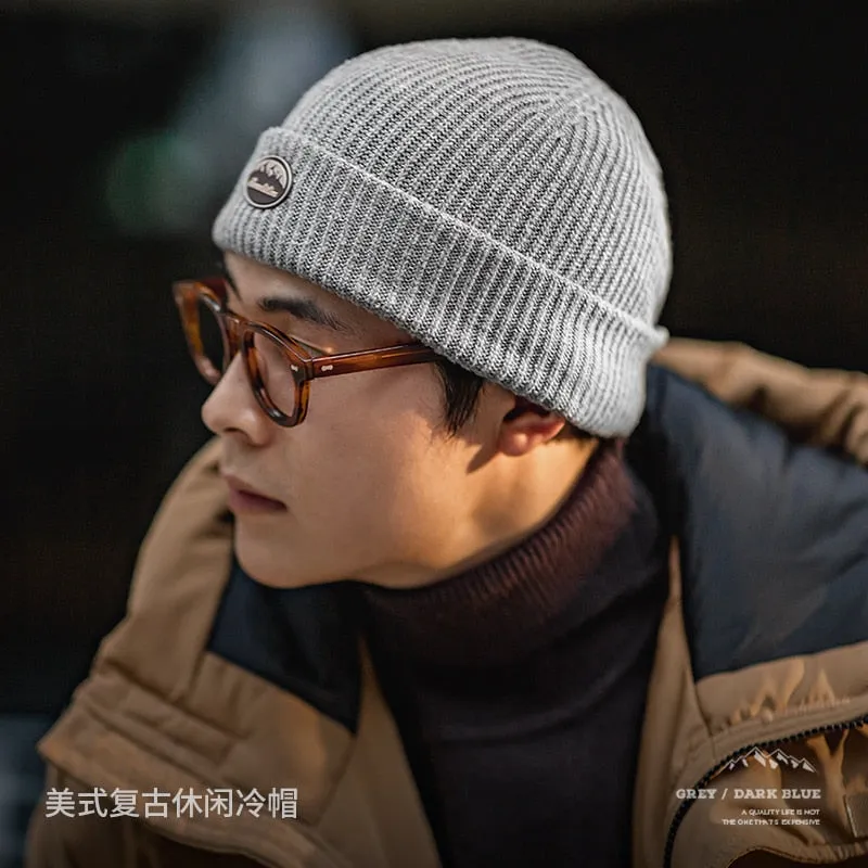 Men's Winter Knitted Wool Hats