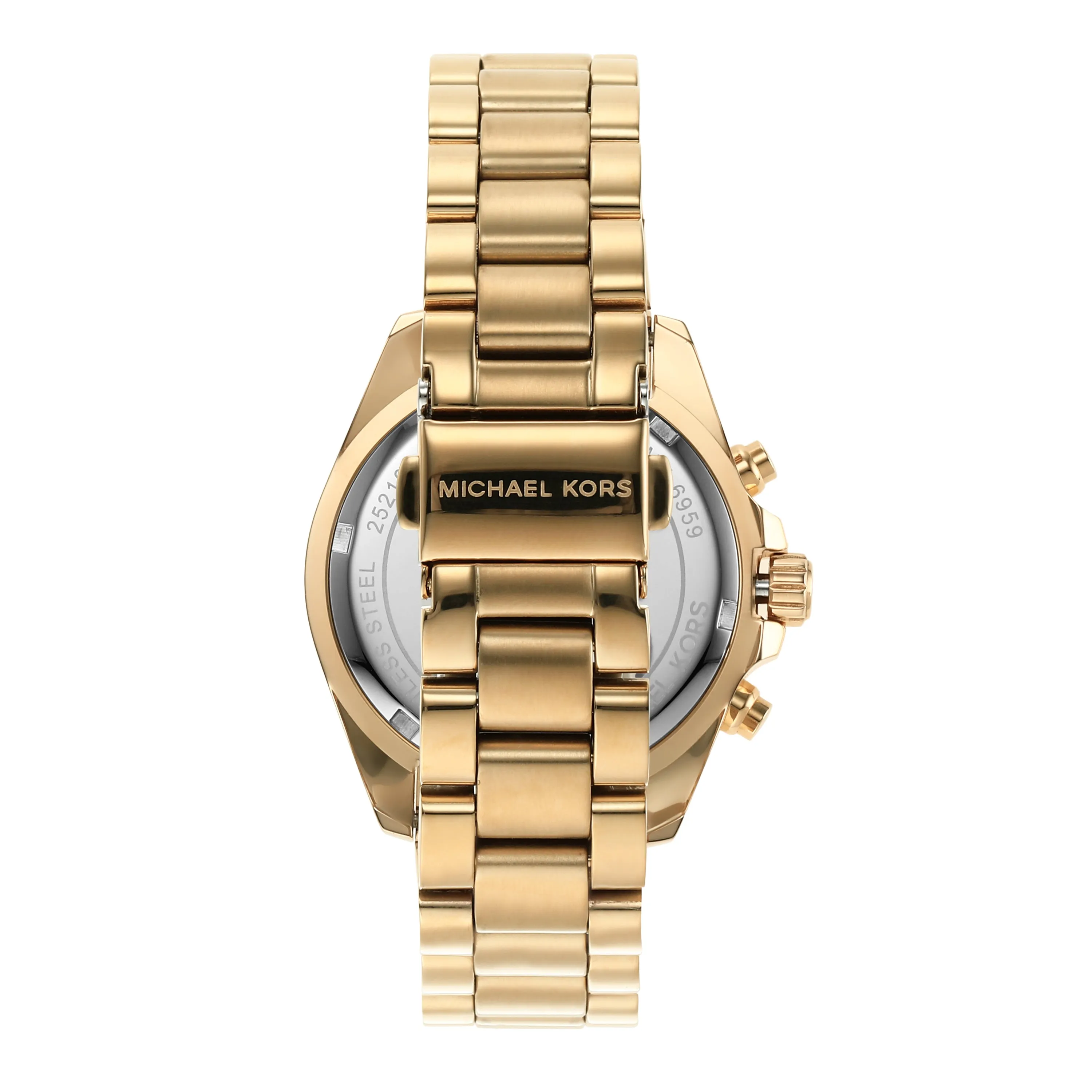 Michael Kors - Bradshaw Chronograph Gold-Tone Stainless Steel Watch - MK6959 - 787971