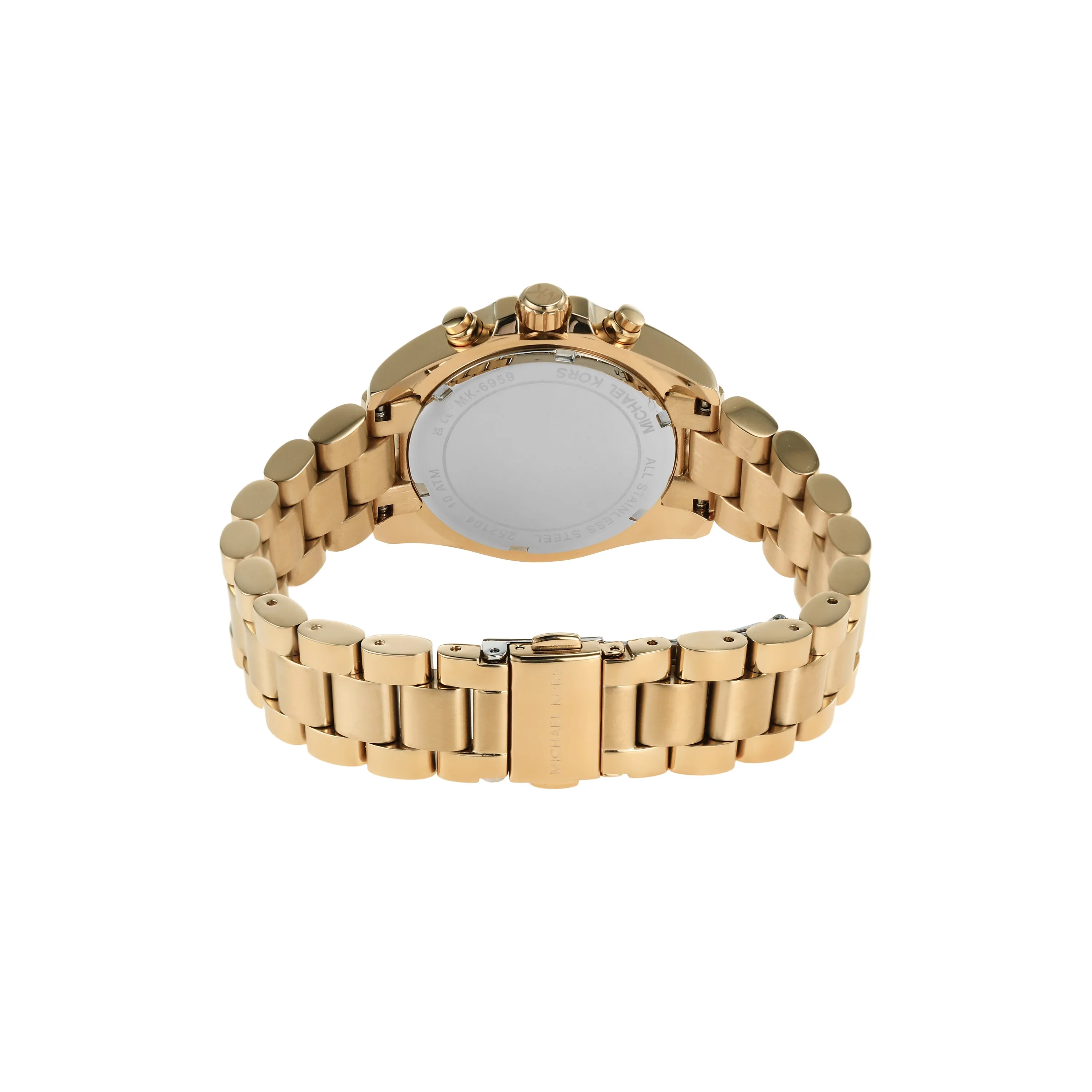 Michael Kors - Bradshaw Chronograph Gold-Tone Stainless Steel Watch - MK6959 - 787971