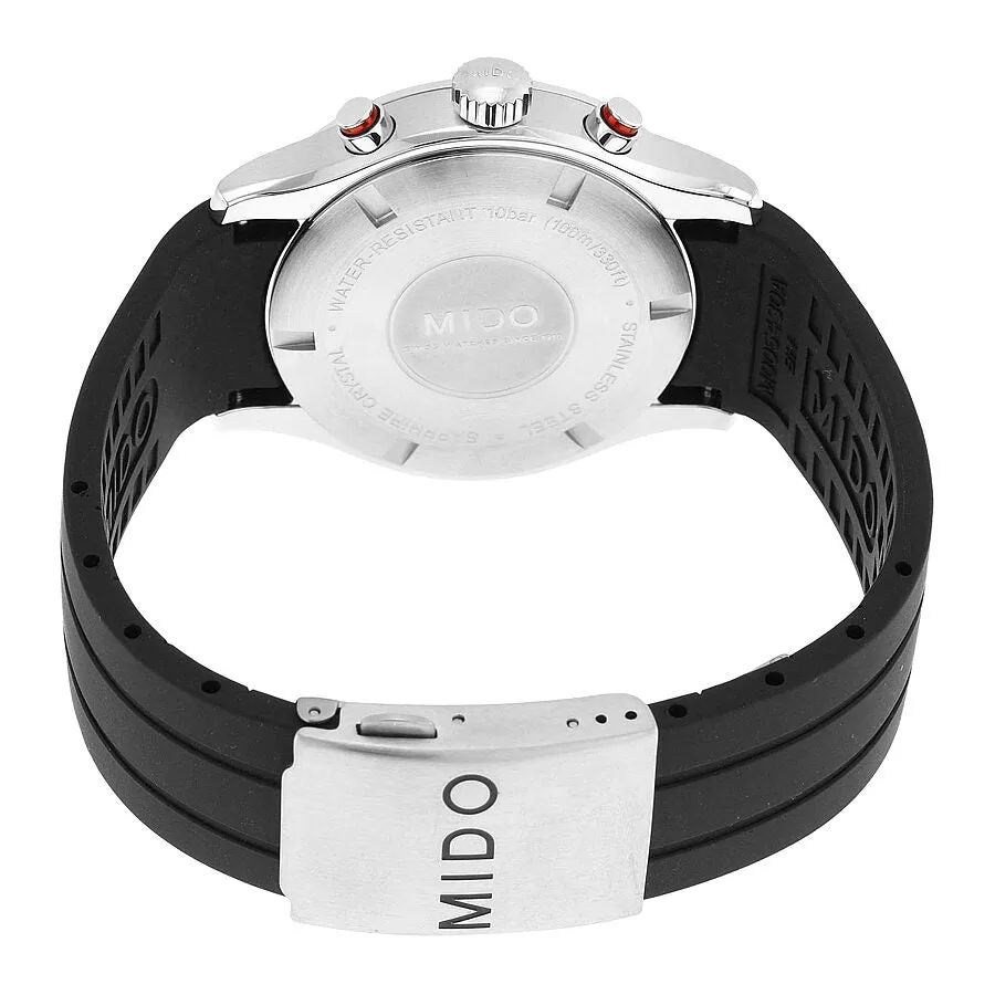 Mido Multifort Chronograph Black Dial Men's Watch M0054171705120
