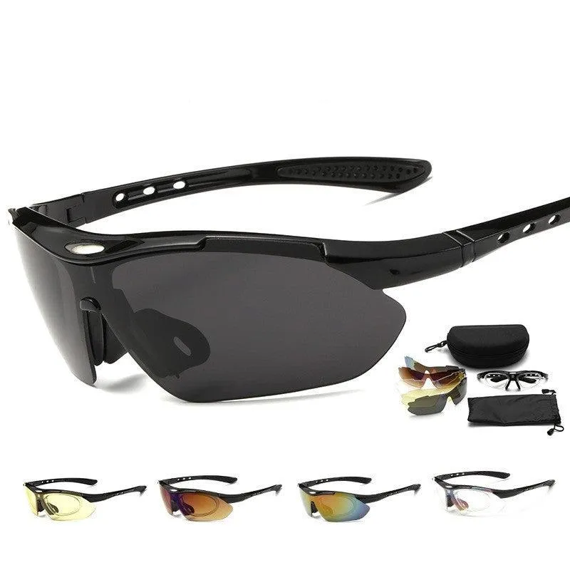 Motorcycle glasses polarized windproof outdoor glasses
