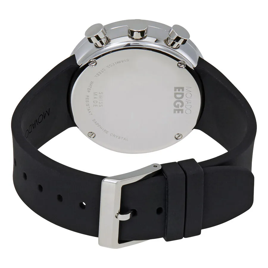 Movado Edge Chronograph Blue Aluminum Dial Men's Watch 3680019