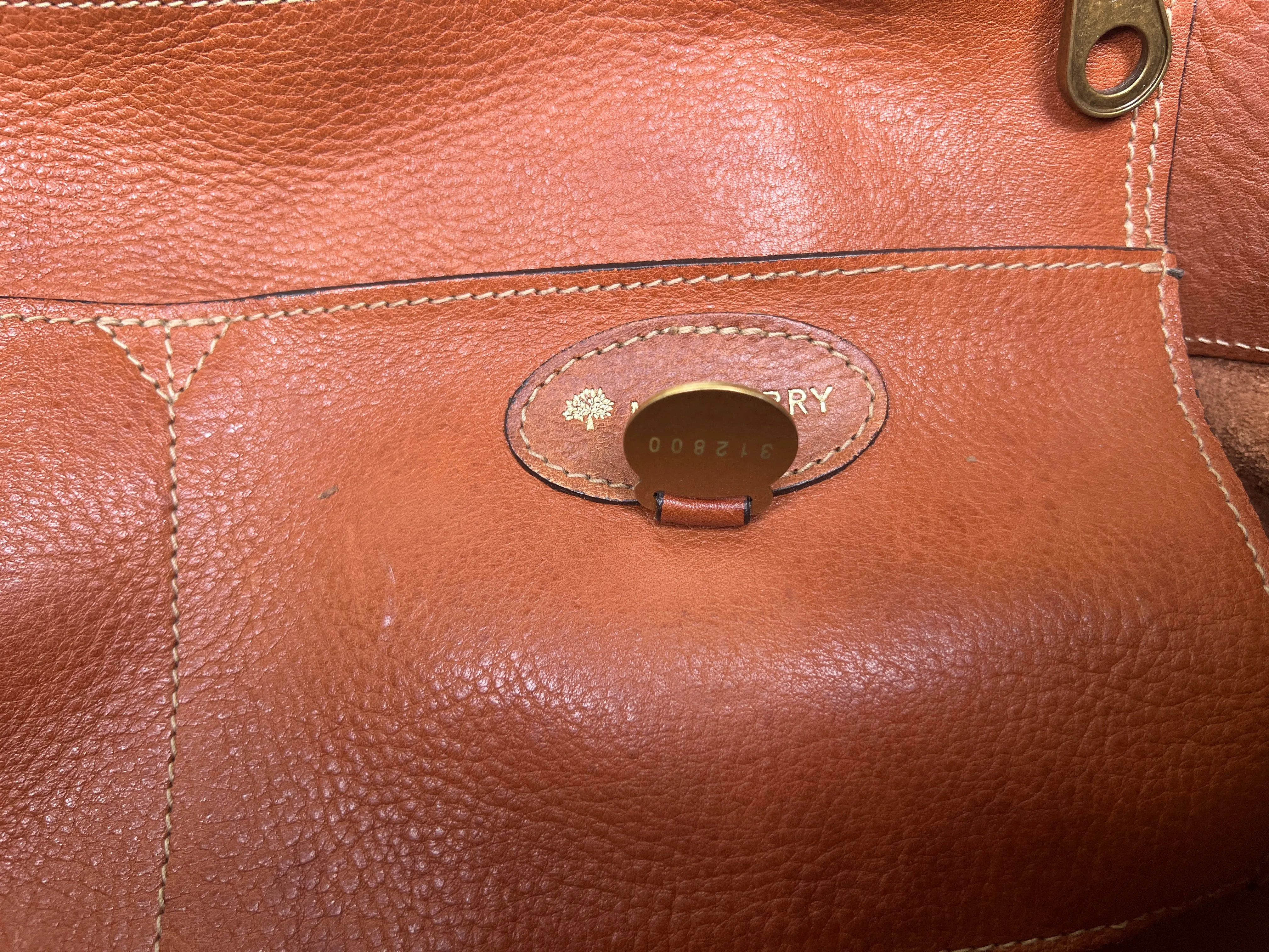 Mulberry Bayswater oversized brown