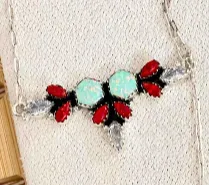 Multi Opal Stone Necklaces