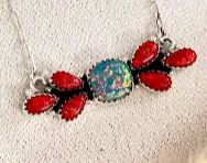 Multi Opal Stone Necklaces