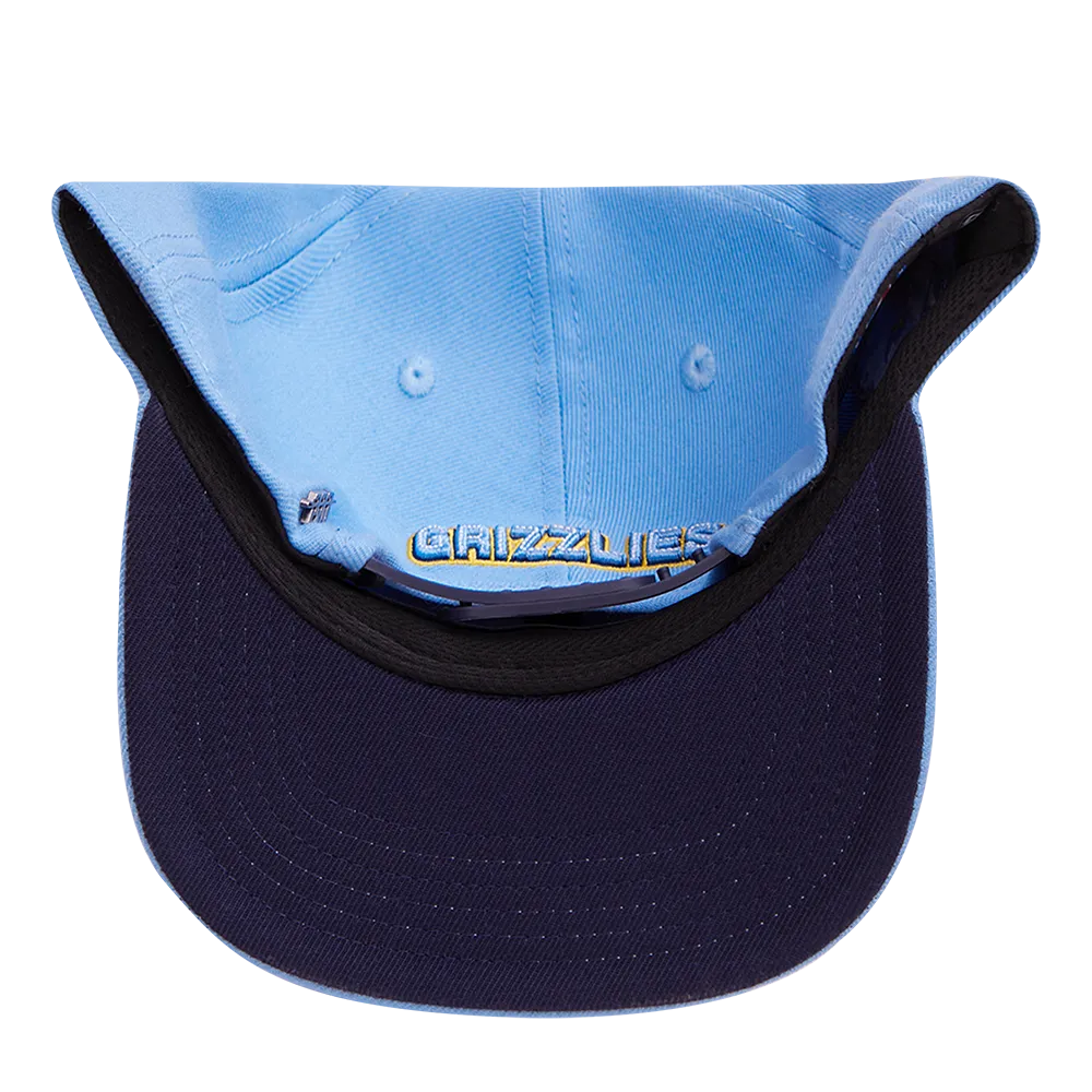 NBA MEMPHIS GRIZZLIES MASHUP UNISEX WOOL SNAPBACK HAT (UNIVERSITY BLUE)