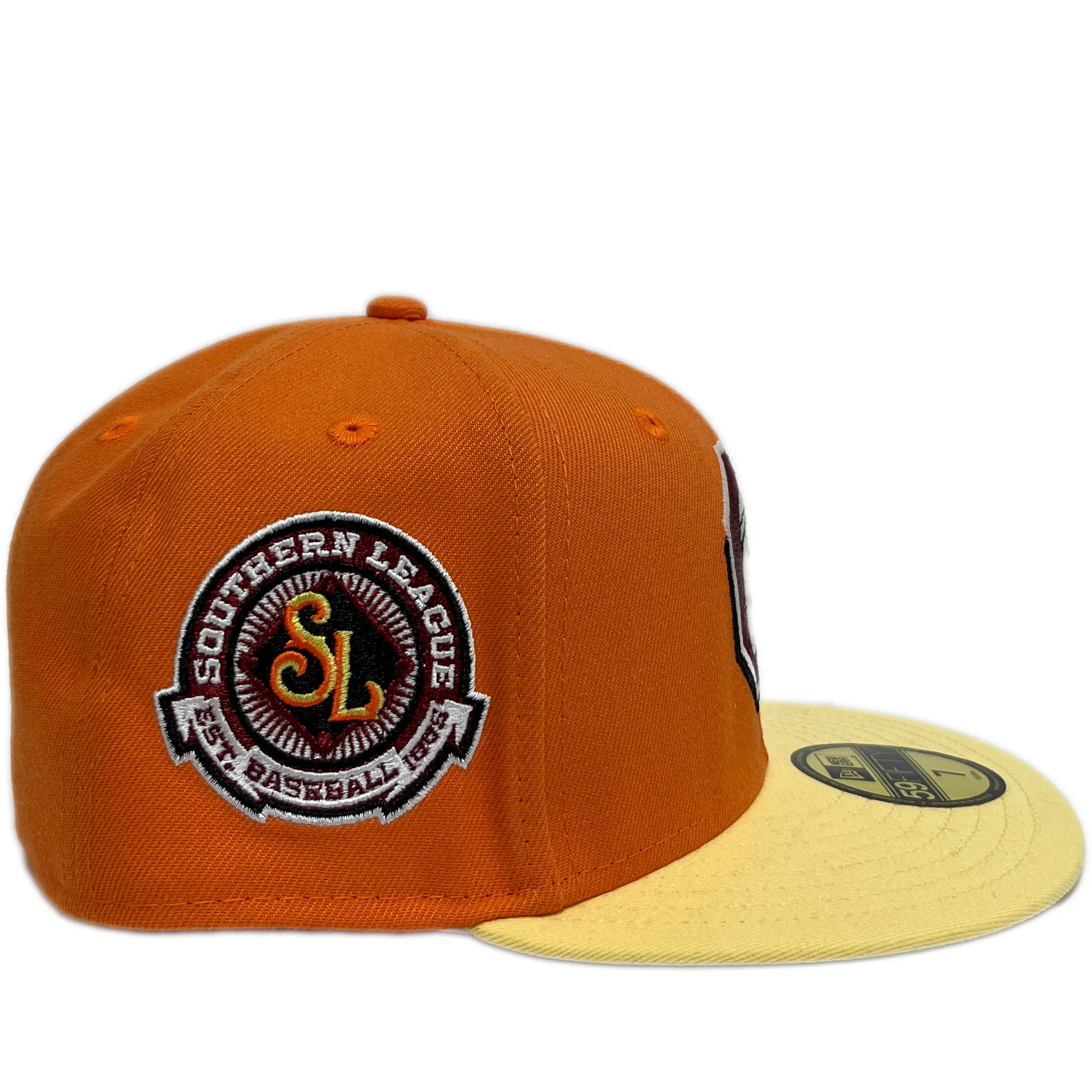 New Era Chattanooga Lookouts 59Fifty Fitted Hat - Orange/ Yellow