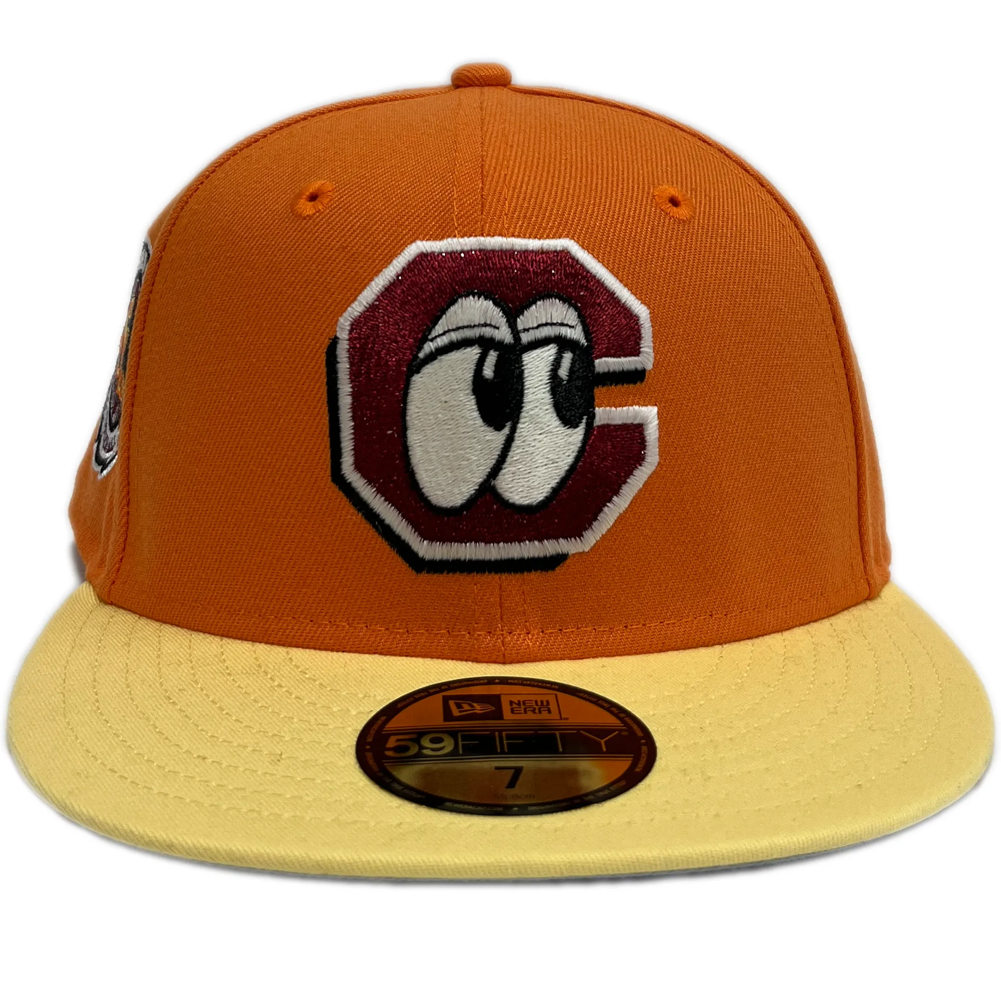 New Era Chattanooga Lookouts 59Fifty Fitted Hat - Orange/ Yellow