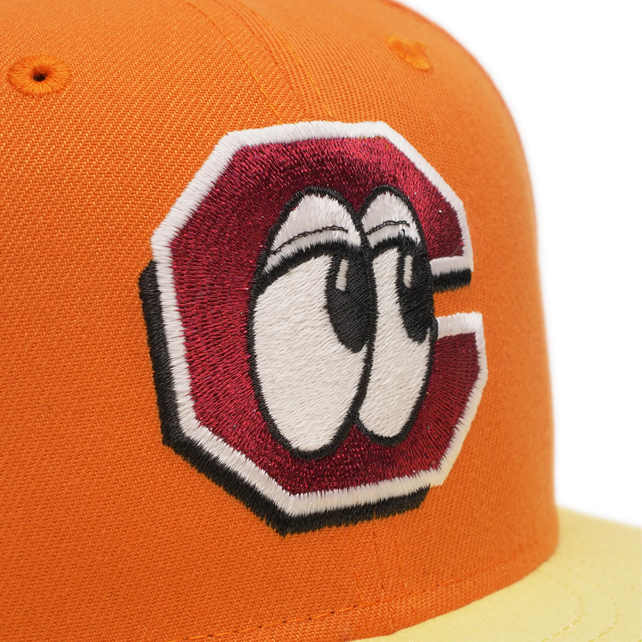 New Era Chattanooga Lookouts 59Fifty Fitted Hat - Orange/ Yellow