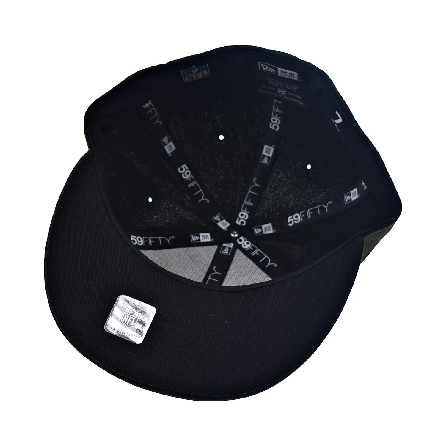 New Era New England Patriots 59Fifty Men's Hat NFL Black/Team