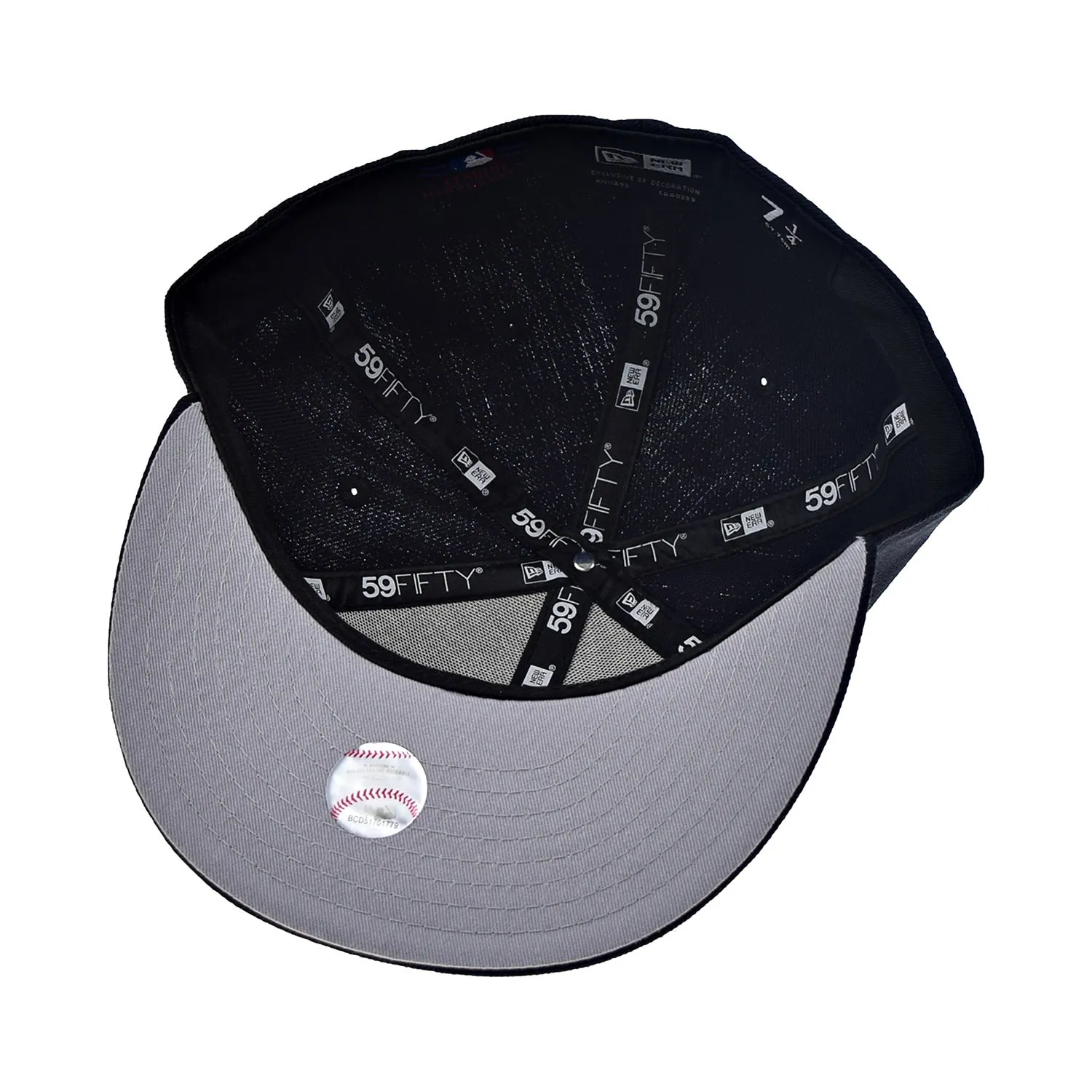 New Era New York Yankees Wool 59Fifty Fitted Men's Hat Navy