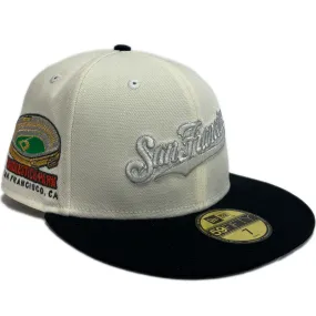 New Era San Francisco Giants 59FIFTY Fitted Hat - Chrome/ Black