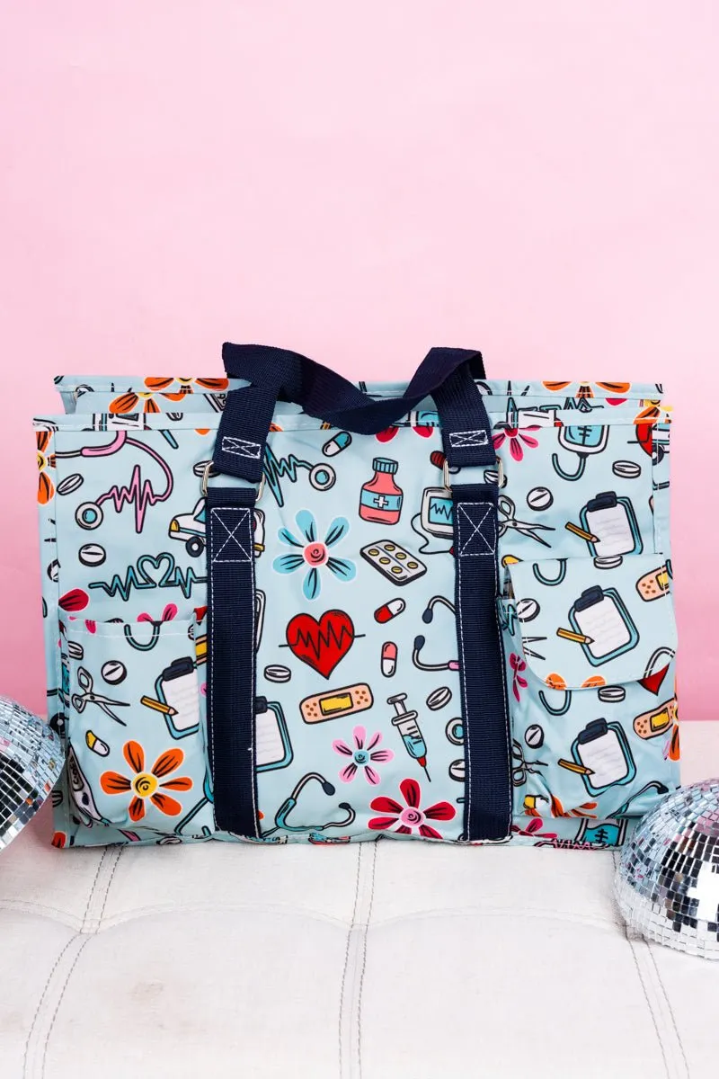 NGIL Healing Blooms Utility Tote