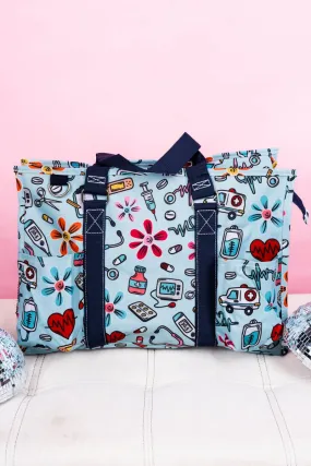 NGIL Healing Blooms Utility Tote