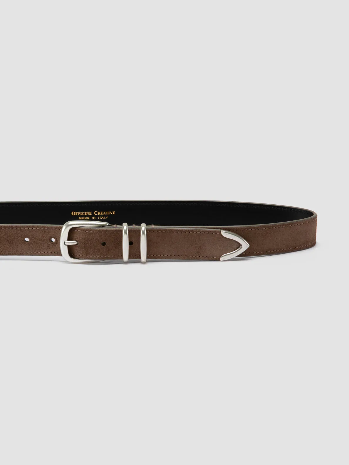 OC STRIP 074 - Brown Suede Belt