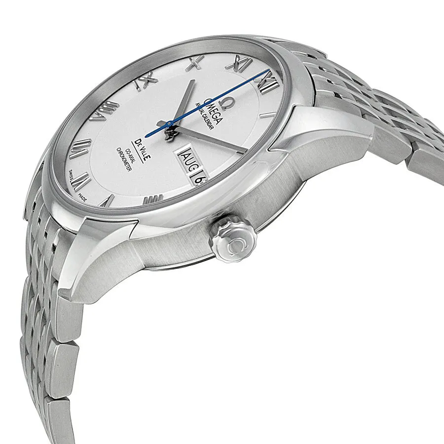 Omega Deville Silver Dial Stainless Steel Men's Watch 43110412202001 431.10.41.22.02.001