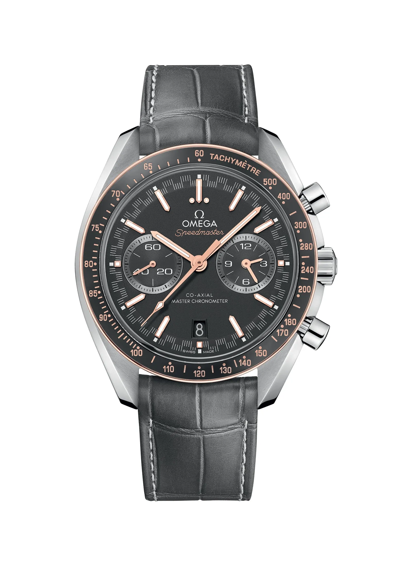 Omega Speedmaster Two Counters Racing Chronograph Stainless steel & 18K Sedna™ gold Men's Watch