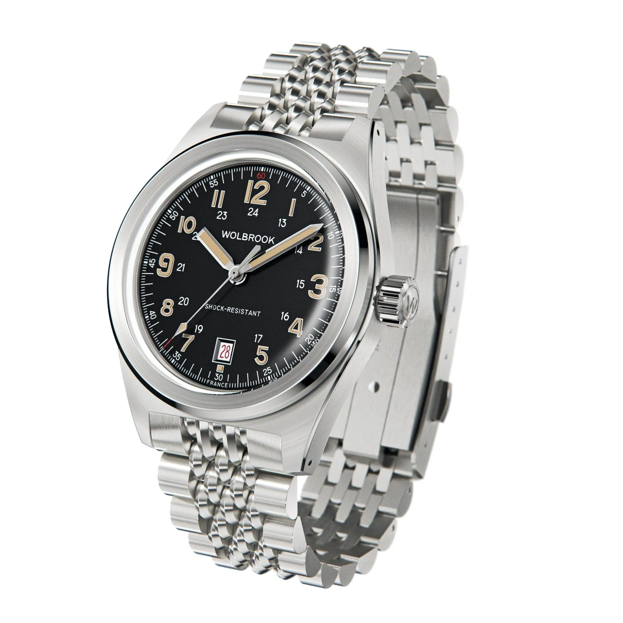 Outrider Automatic Watch - Black Vintage