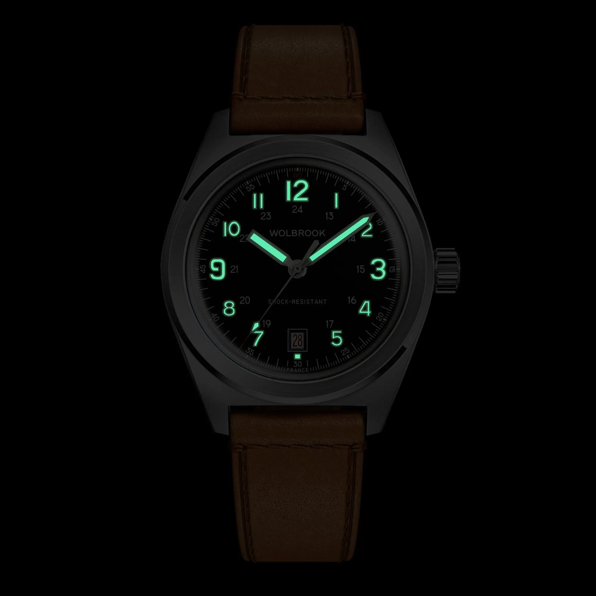 Outrider Automatic Watch - Black Vintage