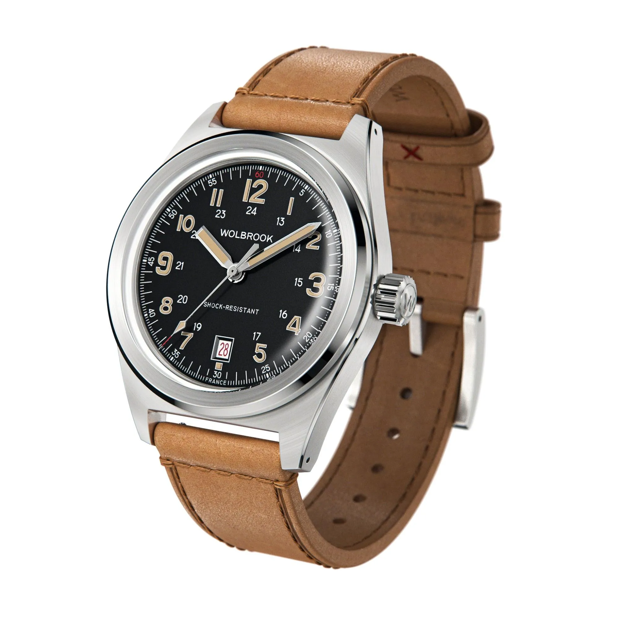 Outrider Automatic Watch - Black Vintage