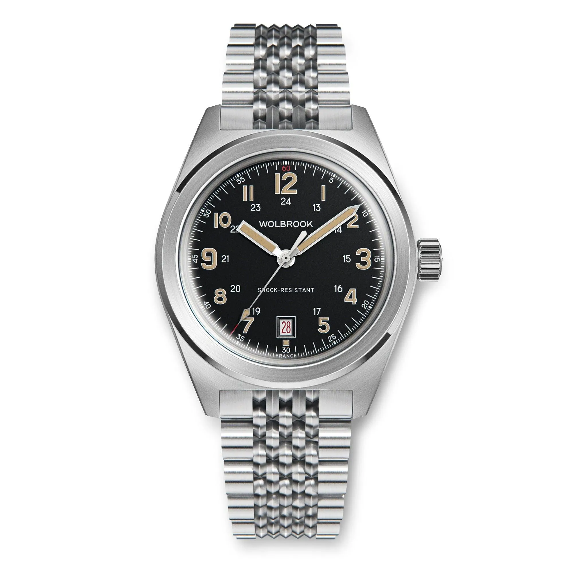 Outrider Automatic Watch - Black Vintage