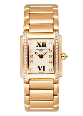 Patek Philippe Twenty-4 4908/11R White Dial Ladies Watch With Archives