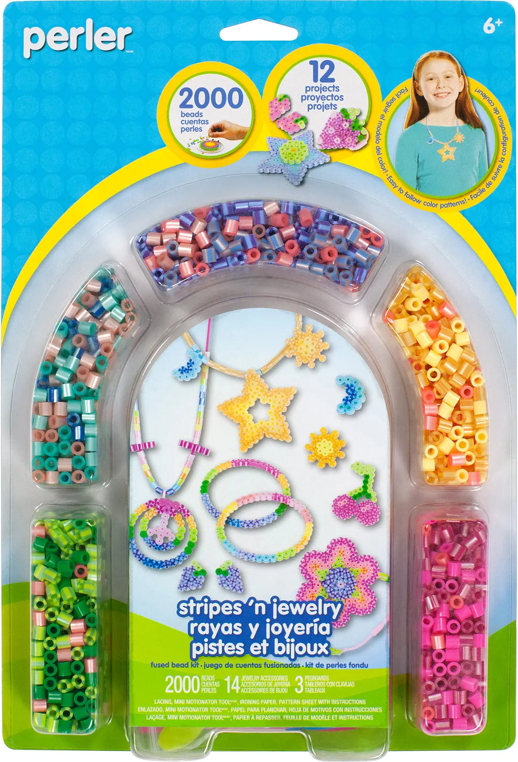 Perler Stripes n Jewelry Activity Kit