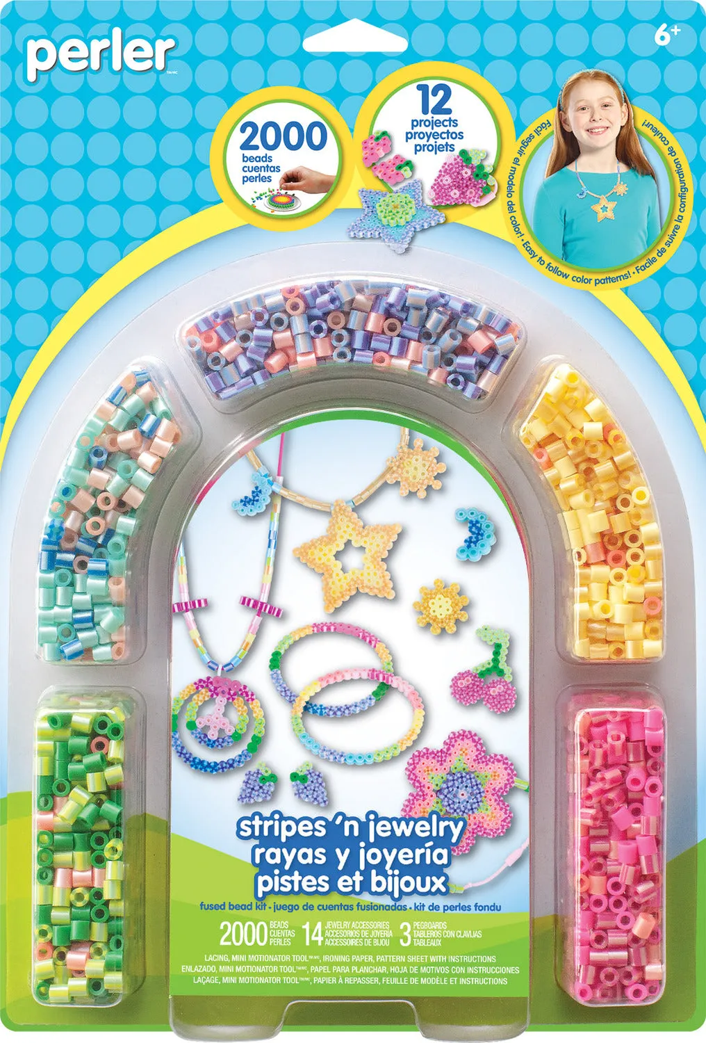 Perler Stripes n Jewelry Activity Kit