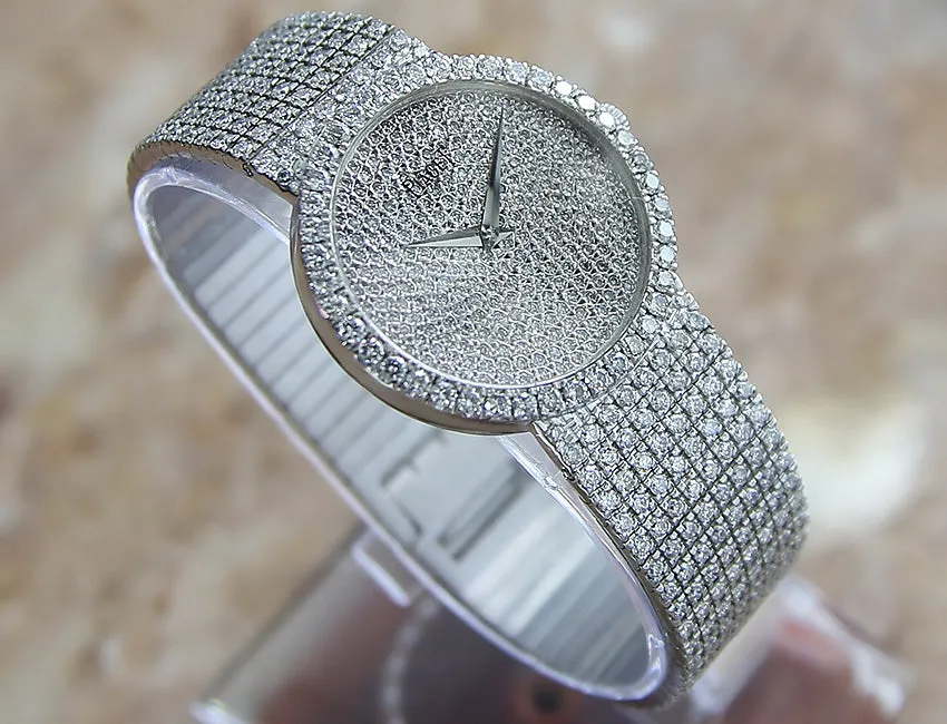 Piaget Tradition 18k Solid Gold Diamond Luxury Watch